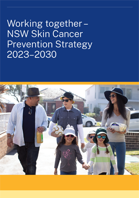 Cover of the NSW Skin Cancer Prevention Strategy