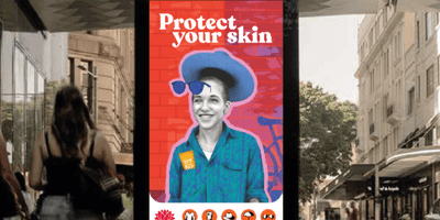 'Protect your skin' campaign
